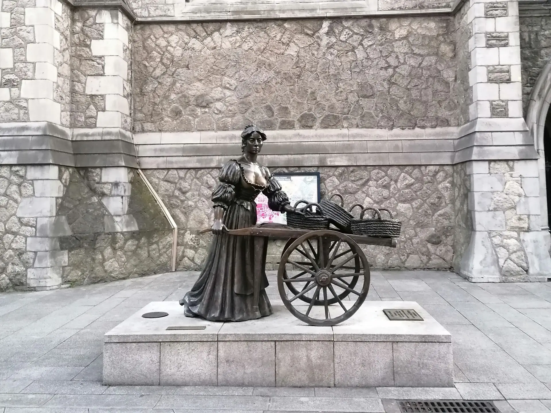 Visitare Dublino: statua di Molly Malone
