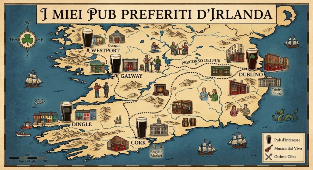 i miei pub preferiti - dove andare a bere in Irlanda