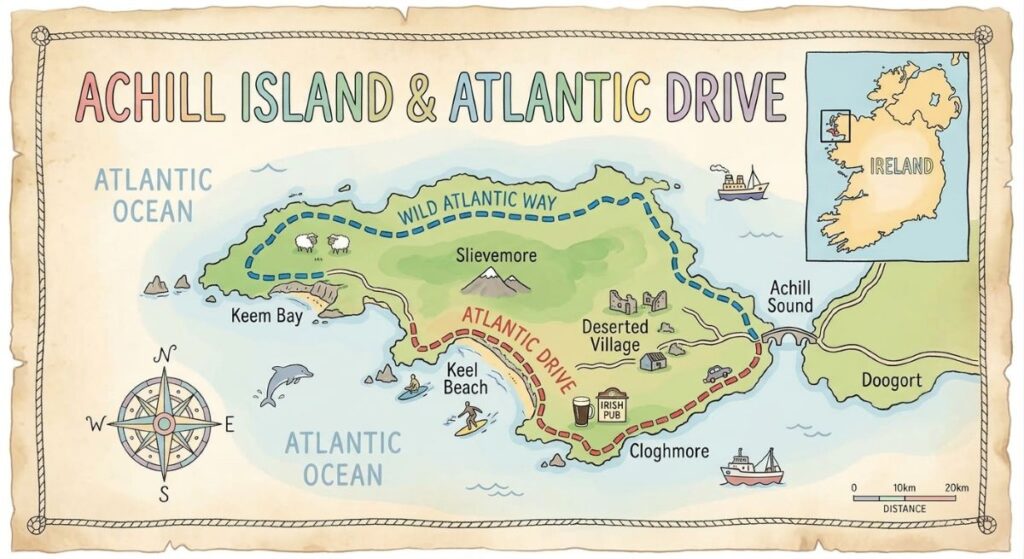 Cosa vedere in Irlanda Wild Atlantic Way - Achill Island